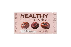 Драже вишня натурально сушеная в черном шоколаде Healthy Choice м/у 50г