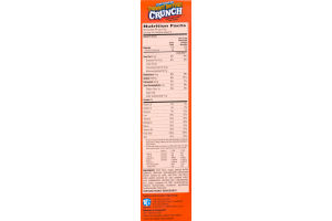 Cap'n Crunch's Peanut Butter Crunch Sweetened Corn & Oat Cereal