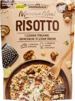Смесь для приготовления ризотто с белыми грибами пармезаном и белым вином Risotto Mamma Mia Pripravka д/п 170г