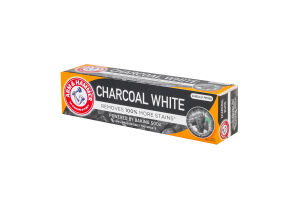 Паста зубная отбеливающая с активированным углем Arm&Hammer 75мл