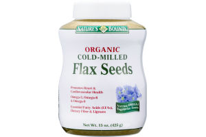 Nature's Bounty Cold-Milled Flax Seeds Organic