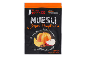 Мюслі Super Pumpkin Doctor Benner д/п 300г