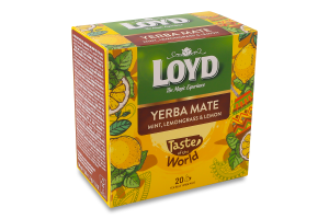 Чай трав'яний мята, лем. лим.Loyd 20г