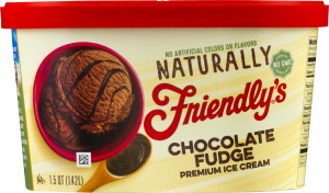 Friendly's Naturally Chocolate Fudge Premium Ice Cream