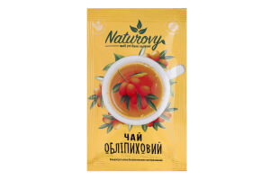 Концентрат напитка безалкогольного пастеризованный Чай облепиховый Naturovy м/у 50г