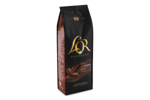 Кофе натуральный жареный в зернах Forza Espresso L'OR м/у 500г