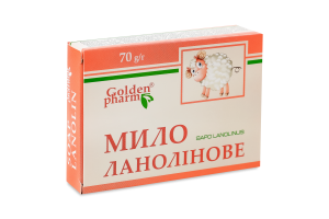 Мило Golden Pharm Ланолінове 70г