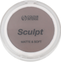 Скульптор д/обличчя з пензликом та дзеркалом 01 сіро-коричневий 12г Колор Інтенс