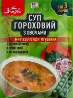 Суп гороховый мгновенного приготовления с овощами Злаково м/у 70г