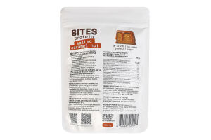 Конфета в черном шоколаде Salted caramel nut Protein bites Healthy Choice д/п 145г