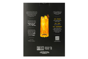 Набор Виски 0.7л 40% Black label + 2 стакана Johnnie Walker к/у 3шт