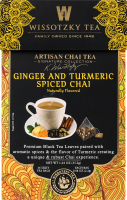 Чай черный Wissotzky Tea SpicedChai имбирь-куркума