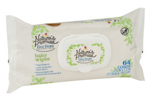 Nature's Promise Baby Wipes - 64 CT