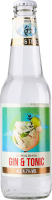 Напій с/а Kiss Gin&Tonic 4,7% 0,33л с/пл