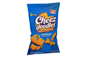 Wise Cheez Doodles Extra Crunchy Cheddar