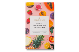Конфеты ассорти Фрукты в шоколаде Millennium к/у 150г