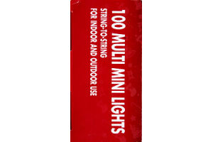 Smart Living Holiday 100 Multi Mini Lights