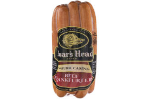 Boar's Head Natural Casing Beef Frankfurters - 7 CT