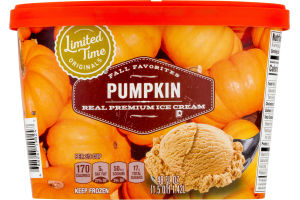 Ahold Real Premium Ice Cream Pumpkin