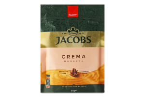 Кава розчинна порошкоподібна Crema Monarch Jacobs д/п 60г