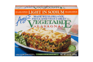 Amy's Vegetable Lasagna Light In Sodium