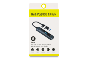 Адаптер USB Type-C хаб AC-350 Хоко.