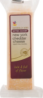 Ahold New York Cheddar Cheese Extra Sharp Yellow 10oz