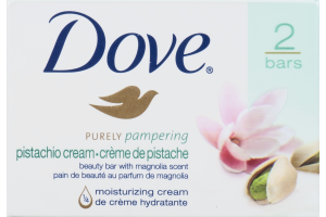 Dove Purely Pampering Bath Bars Pistachio Cream - 2 CT
