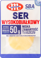 Сир високобілковий Super Body Active нарізаний 140г Mlekovita