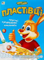 Хлопья кукурузные глазированные сахарной глазурью с молоком Молочные Золоте Зерно к/у 200г