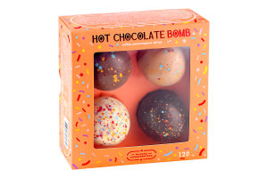 Набір шоколадних фігур Hot chocolate bomb