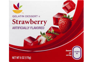 Ahold Gelatin Dessert Strawberry