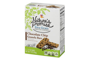 Nature's Promise Granola Bars Chocolate Chip - 6 CT
