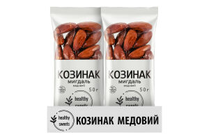 Козинак медовый Миндаль Healthy Sweets м/у 50г