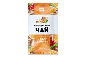 Концентрат напитка Имбирь с лимоном Чай Euro Group м/у 50г