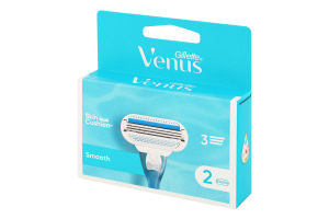 Касети змінні для гоління Smooth Venus Gillette 2шт