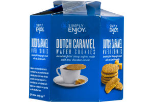 Simply Enjoy Dutch Caramel Wafer Cookies - 8 CT