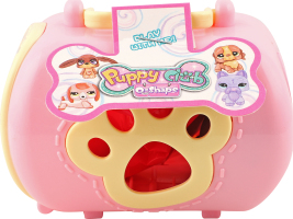 Набор игрушечный для детей от 3лет 11.5х7.8х9см №HW19073456 Переноска с домашним любимцем Greenwich Products 1шт