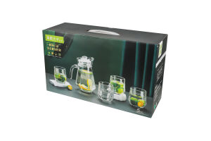 Набір Графин + склянка 4шт №KYYW031 Greenwich Products Co. Limited 1шт
