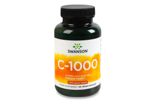 Добавка дієтична вегетаріанські капсули C-1000 Swanson 90шт