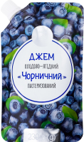 Джем плодово-ягідний пастеризований Чорниця 7 д/п 230г