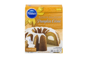 Pillsbury Supreme Collection Premium Pumpkin Creme Cake Mix with Vanilla Creme Filling Mix