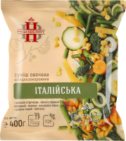 Суміш овочева швидкозаморожена Італійська Highberry м/у 400г