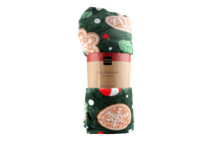 Плед різдвяний 230х200см в асортименті 958172