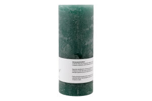 Свічка Циліндр зелено-блакитна Candy Light