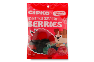 Цукерки желейні Berries Сірко м/у 70г