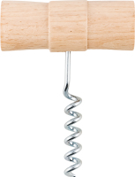 Штопор з дерев"яною ручкою Забава