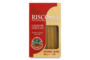 Макарони Riscossa Лазанья 500г