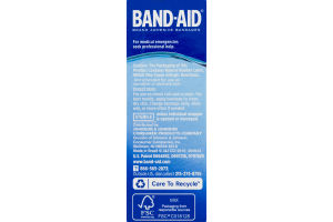 Band-Aid Adhesive Bandages Tough Strips Waterproof - 26 CT