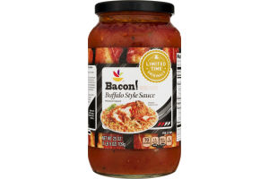 Ahold Bacon! Sauce Buffalo Style